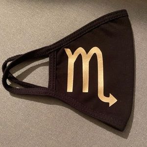 Zodiac sign face mask/Scorpio All signs available